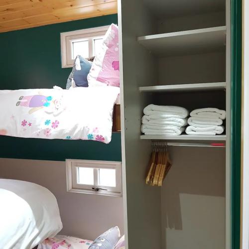 Dingle Way Glamping - Train Sleeping Area